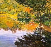 Kate Clark Mill Pond oil